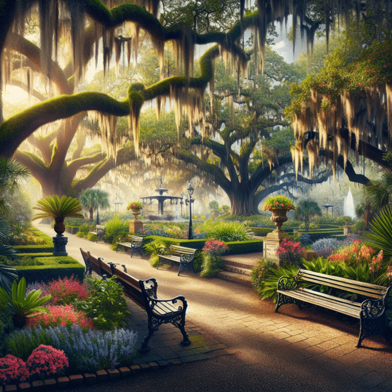 Hidden parks and gardens in New Orleans