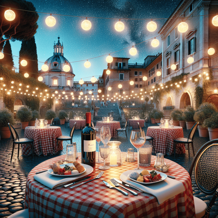 Romantic Restaurants for Couples in Rome