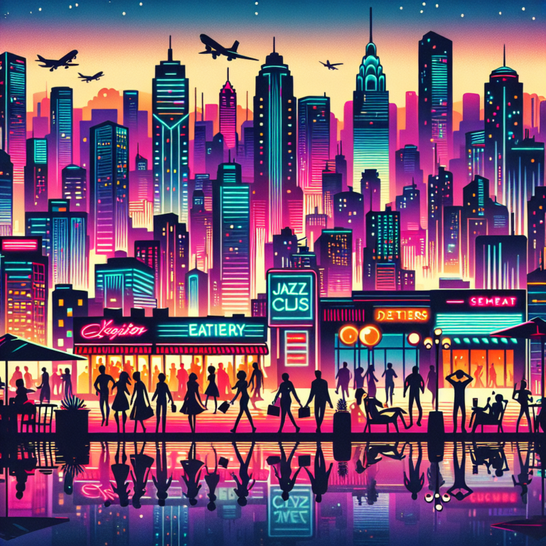Experiencing [City] After Dark : The Nightlife and Entertainment Guide