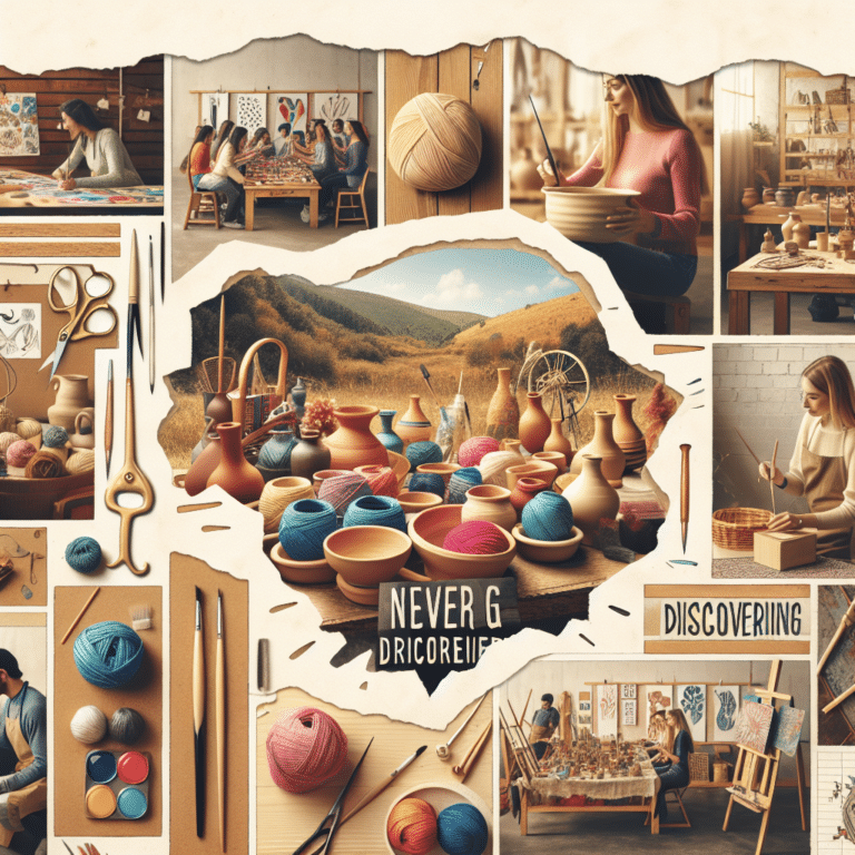 Discover New Hobbies: Creative Workshops and Classes in [Region]