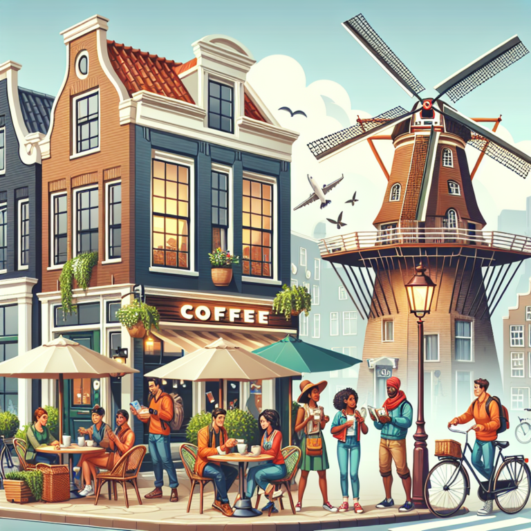 Best Coffee Shops for Travelers in Amsterdam