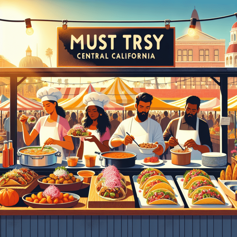 Must-Try Street Food in Central California